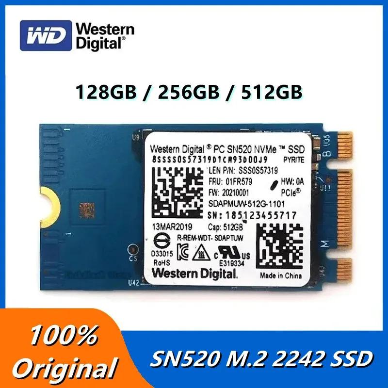 ƮϿ  ָ Ʈ ̺, WD SN520 M.2 2242 NVME SSD,   M.2 2242 NVME SSD, 512GB, 256GB, 128GB